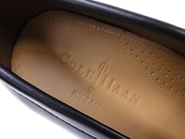 実際に弊社で買取させて頂いたCOLE HAAN Nike Air Pinch Penny ローファー CO6590 黒/8の画像 5枚目