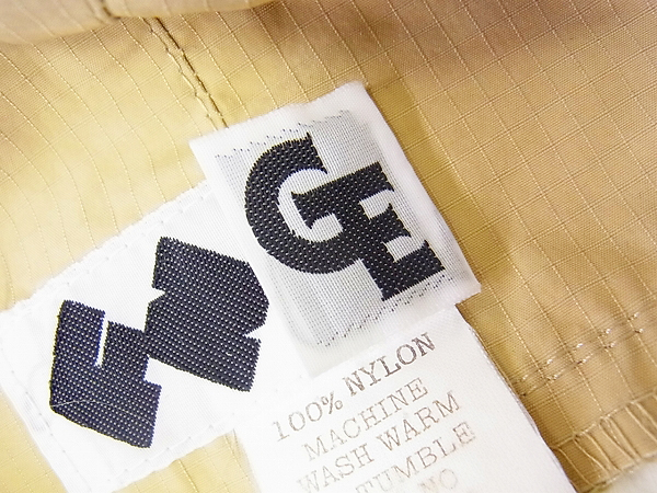 実際に弊社で買取させて頂いたフィネス×グッドイナフ ブルゾン/ナイロンパーカー ベージュ/Mの画像 3枚目