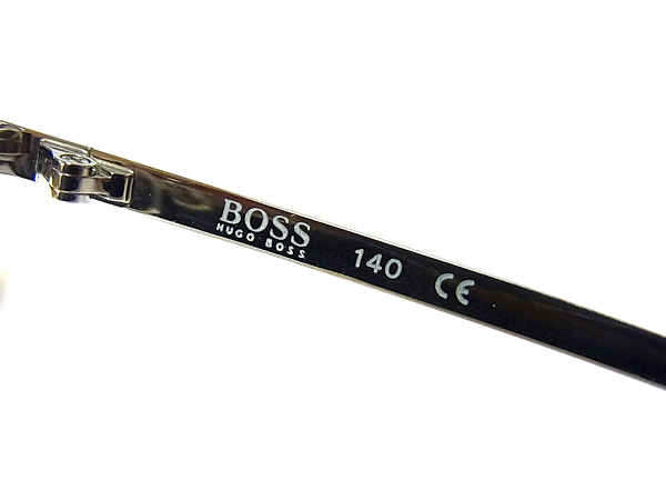 実際に弊社で買取させて頂いたHUGO BOSS/ヒューゴボス メガネフレーム HB1509 シルバーの画像 6枚目
