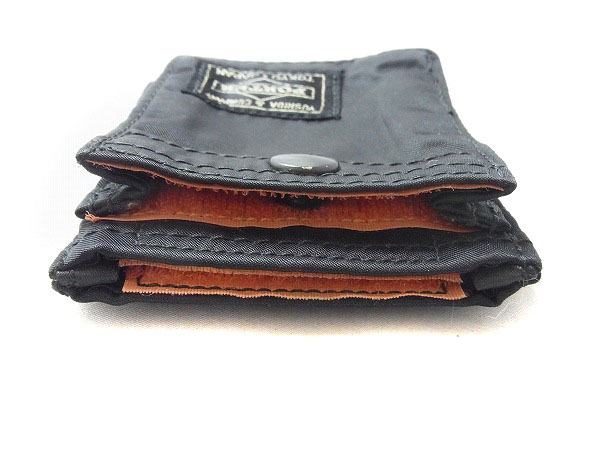 実際に弊社で買取させて頂いたHEAD PORTER/ヘッドポーター タンカー カード入れ/ケース 黒の画像 2枚目