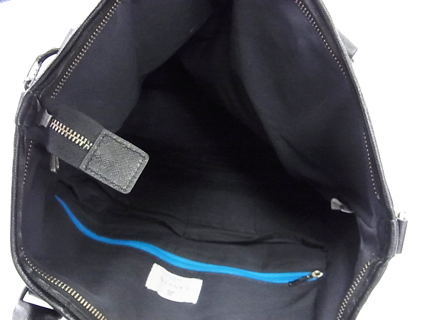 実際に弊社で買取させて頂いたLANVIN/ランバン 560103 2WAYデッキトートバッグ/ショルダー 黒の画像 8枚目