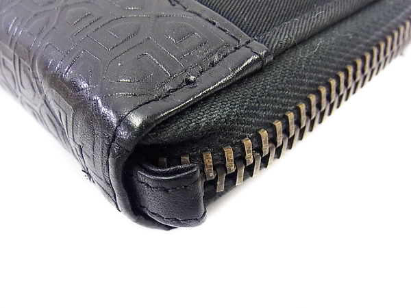 実際に弊社で買取させて頂いたGARNI/ガルニ ラウンドファスナー/ロングウォレット ブラックの画像 3枚目