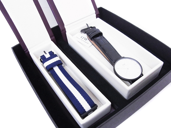 実際に弊社で買取させて頂いた[未使用]ダニエルウェリントン×バーニーズ別注限定モデル腕時計の画像 7枚目