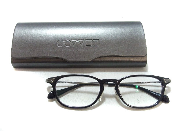 実際に弊社で買取させて頂いたOLIVERPEOPLES/オリバーピープルズ hadley/ハドリー メガネ 黒の画像 7枚目