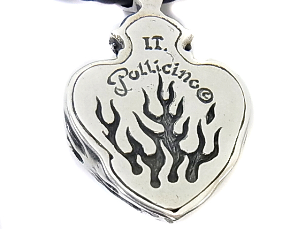 実際に弊社で買取させて頂いたレザーズ＆トレジャーズ[ギャラ付]フレイムハート ネックレスの画像 3枚目