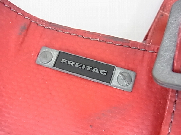 実際に弊社で買取させて頂いたFREITAG/フライターグ リファレンス トートバッグ レッドの画像 4枚目