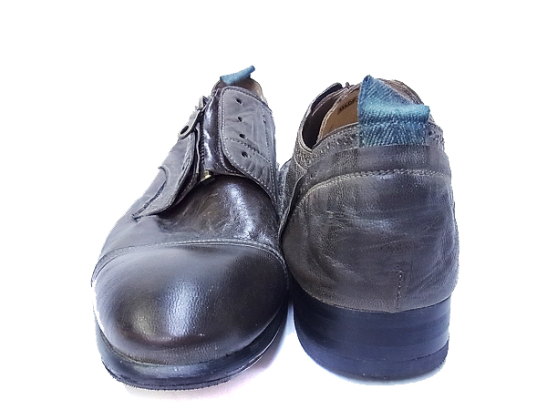 実際に弊社で買取させて頂いたアルフレッドバニスター ジップ付き レザーシューズ 茶/41の画像 3枚目