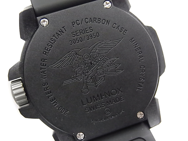 実際に弊社で買取させて頂いたLUMINOX/ルミノックス ネイビーシールズ 3050/3950 腕時計の画像 3枚目