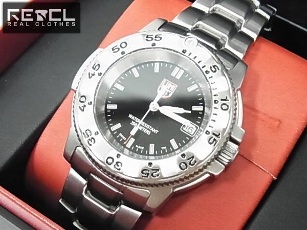 実際に弊社で買取させて頂いたLUMINOX/ルミノックス ネイビーシールズ 3202 JPN LTD 銀×黒