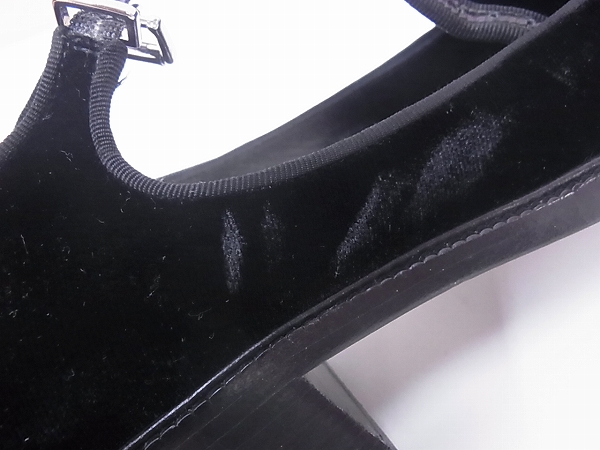 実際に弊社で買取させて頂いたGIORGIO ARMANI/ジョルジオアルマーニ パンプス ブラック/36.5の画像 9枚目