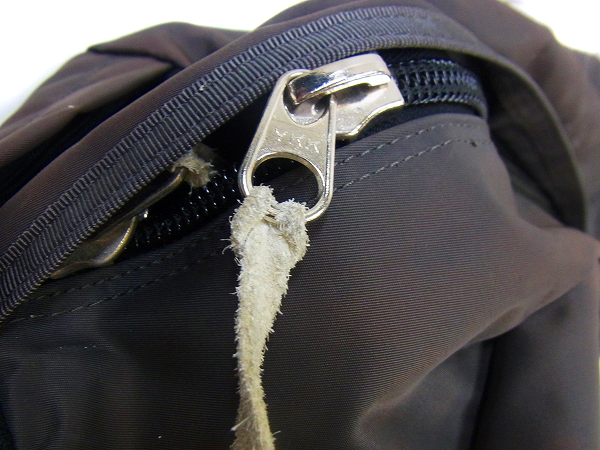 実際に弊社で買取させて頂いたHEAD PORTER/ヘッドポーター 旅行鞄/シャチボストンバッグ 茶白の画像 5枚目