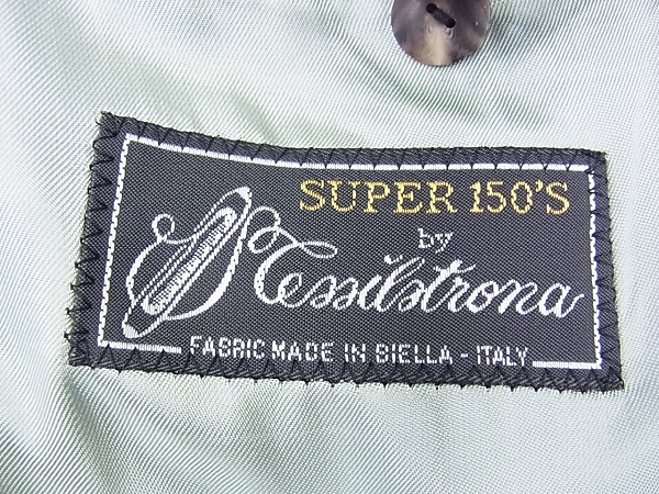 実際に弊社で買取させて頂いたバーニーズニューヨーク チェック柄 ジャケットセットアップ 48の画像 7枚目