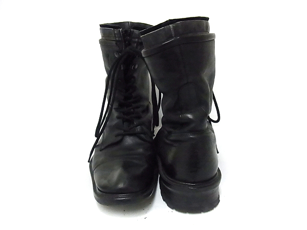 実際に弊社で買取させて頂いたアルフレッドバニスター フロントジップ編上レイヤードブーツ40の画像 1枚目