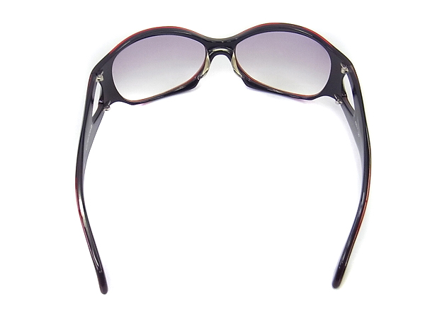 実際に弊社で買取させて頂いたLESS THAN HUMAN/レスザンヒューマン オーバルサングラス 赤の画像 3枚目