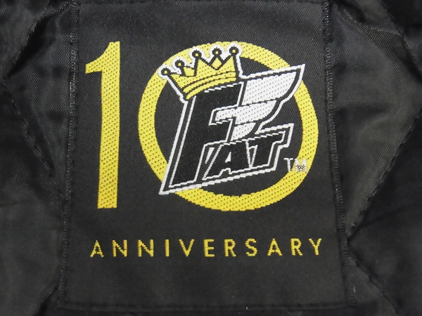 実際に弊社で買取させて頂いたFAT/エフエーティー 10TH 袖レザーメルトンスタジャン/TITCHの画像 3枚目
