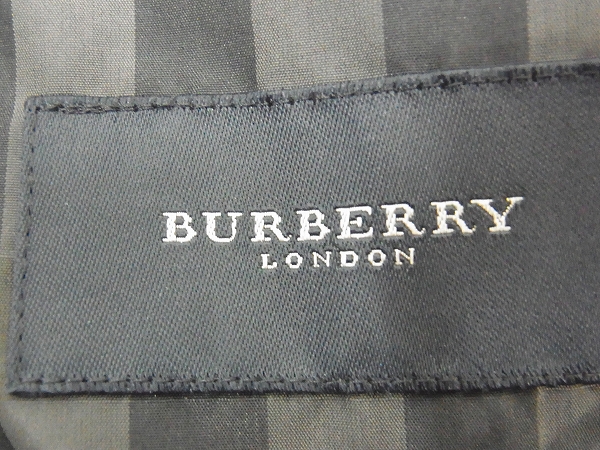 実際に弊社で買取させて頂いたBurberry London/バーバリー ジャケット/ブルゾン ブラック/Mの画像 3枚目