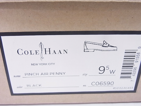 実際に弊社で買取させて頂いたCOLE HAAN/コールハーン PINCHAIR.PENNY ローファーCO6590/9.5Wの画像 8枚目