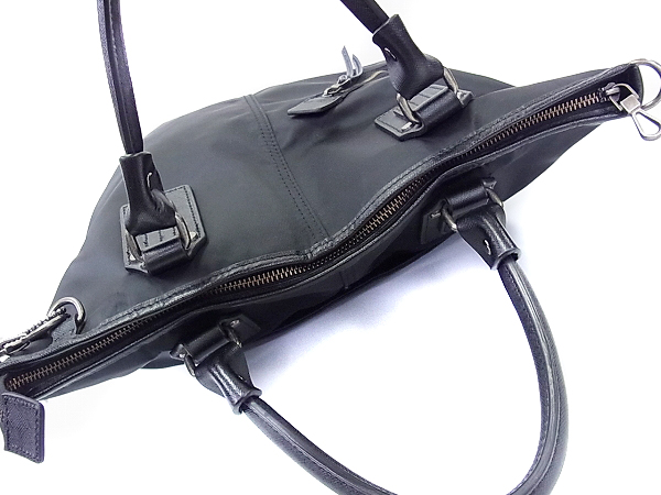 実際に弊社で買取させて頂いたLANVIN/ランバン 560103 2WAYデッキトートバッグ/ショルダー 黒の画像 7枚目