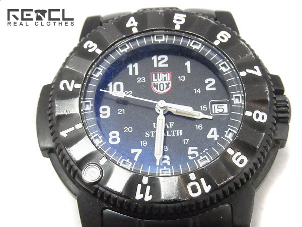 LUMINOX/ルミノックス ナイトホーク 3400 黒 腕時計/F-117 | LUMINOX | ルミノックス｜時計買取専門店 リアルクローズ
