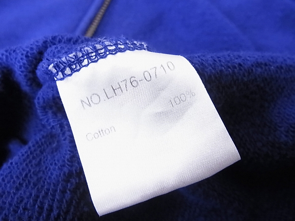 実際に弊社で買取させて頂いたLITHIUM HOMME/リチウムオム 星刺繍入り ジップパーカー/46の画像 5枚目