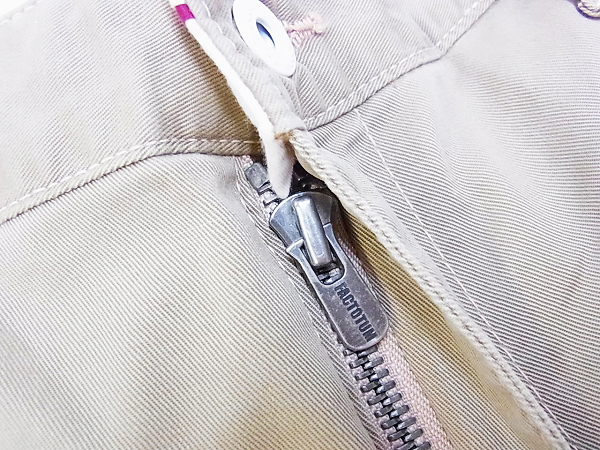 実際に弊社で買取させて頂いたFACTOTUM/ファクトタム チノ/スラックスパンツ 01052525/31の画像 4枚目