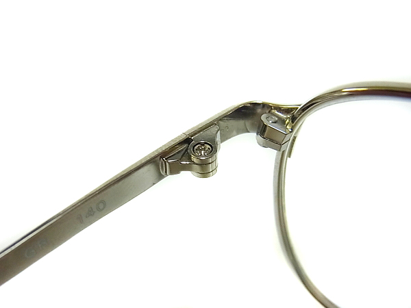 実際に弊社で買取させて頂いたHUGO BOSS/ヒューゴボス メガネフレーム HB1509 シルバーの画像 4枚目