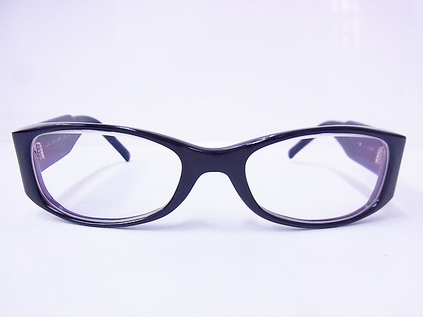 実際に弊社で買取させて頂いたspec espace 西野正美 手仕事 ES-8031 黒縁めがね/フレームの画像 7枚目