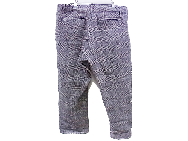 実際に弊社で買取させて頂いたFAT/エフエーティー ボタンフライ チェックパンツ TITCH/Mの画像 1枚目