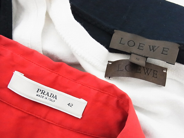 実際に弊社で買取させて頂いたPRADA・ロエベ・ソニア他 カットソー スカート等 10点セットの画像 4枚目