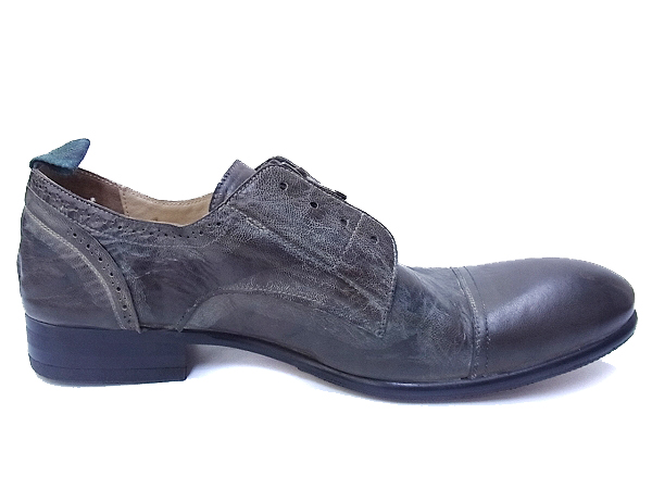 実際に弊社で買取させて頂いたアルフレッドバニスター ジップ付き レザーシューズ 茶/41の画像 2枚目