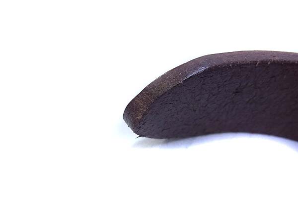 実際に弊社で買取させて頂いたアルフレッドバニスターイン ベルト スタンダードバックル 茶の画像 5枚目