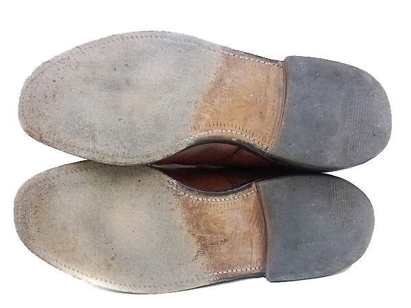 実際に弊社で買取させて頂いたAllen Edmonds/アレンエドモンズ Walton Uチップシューズ/9の画像 2枚目