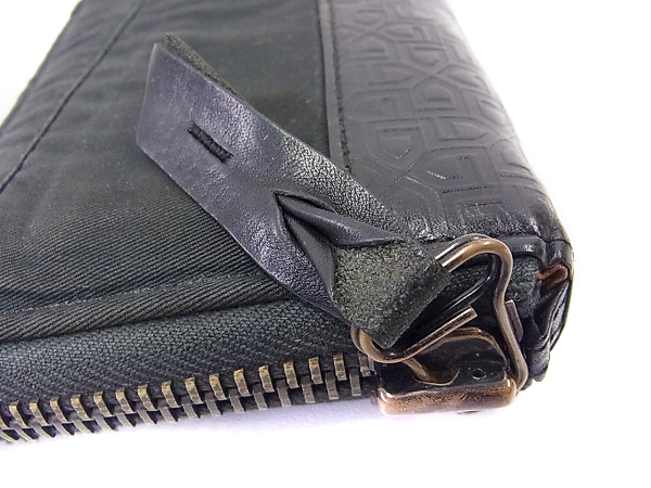 実際に弊社で買取させて頂いたGARNI/ガルニ ラウンドファスナー/ロングウォレット ブラックの画像 2枚目