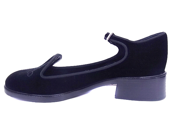 実際に弊社で買取させて頂いたGIORGIO ARMANI/ジョルジオアルマーニ パンプス ブラック/36.5の画像 3枚目