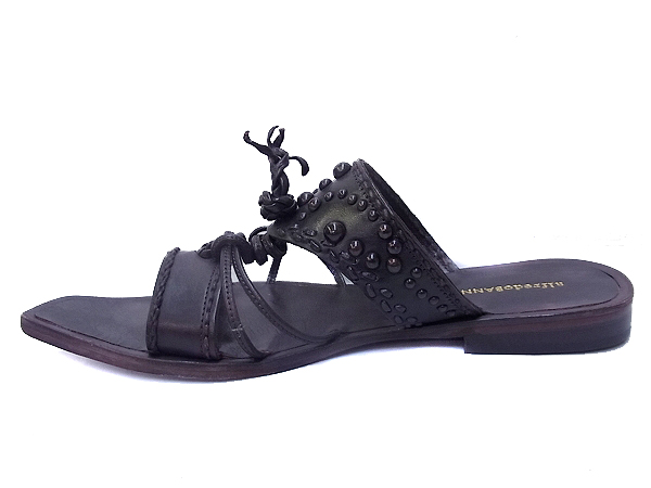 実際に弊社で買取させて頂いたalfredBANNISTER/アルフレッドバニスター サンダル 茶系/42の画像 3枚目