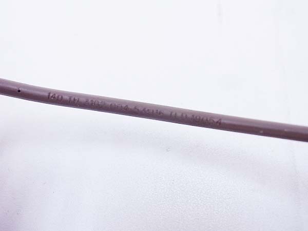 実際に弊社で買取させて頂いたTAG HEUER/タグホイヤー メガネフレーム/度入り 茶 TH3102の画像 5枚目