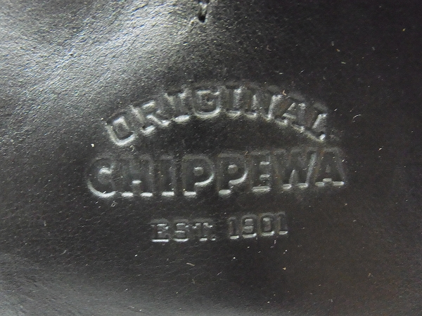 実際に弊社で買取させて頂いたCHIPPEWA/チペワ E width エンジニアブーツ 1901M03/9.5Eの画像 7枚目