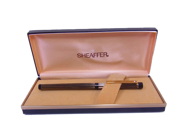 実際に弊社で買取させて頂いたSHEAFFER/シェーファー 万年筆 585/14K ブラック×ゴールドの画像 6枚目