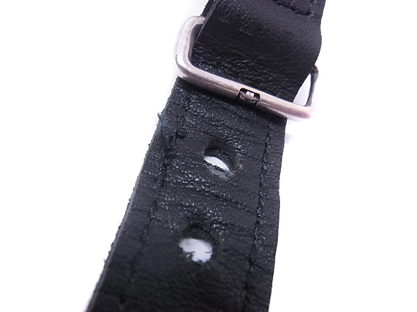 実際に弊社で買取させて頂いたDEAL DESIGN/ディールデザイン レザーブレスレット スカル 黒の画像 4枚目