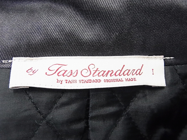 実際に弊社で買取させて頂いたby Tass Standard/バイタススタンダード ウール混ジャケット/Mの画像 2枚目