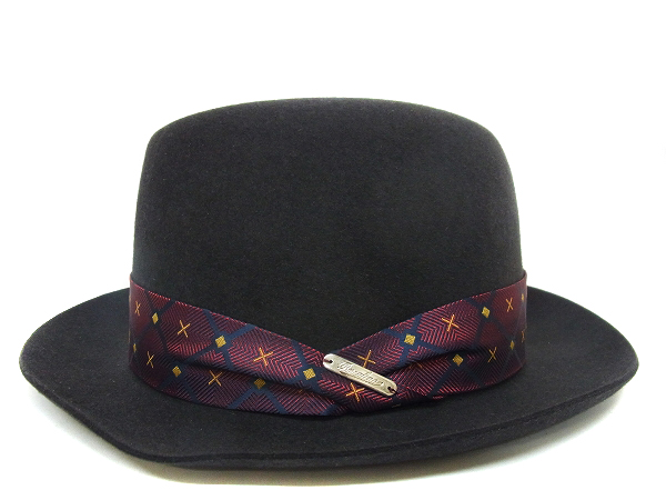 実際に弊社で買取させて頂いた【未使用】BORSALINO/ボルサリーノ 中折れ帽/兎ファーハットの画像 2枚目