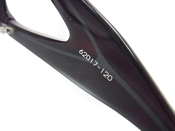 実際に弊社で買取させて頂いたLESS THAN HUMAN/レスザンヒューマン オーバルサングラス 赤の画像 6枚目