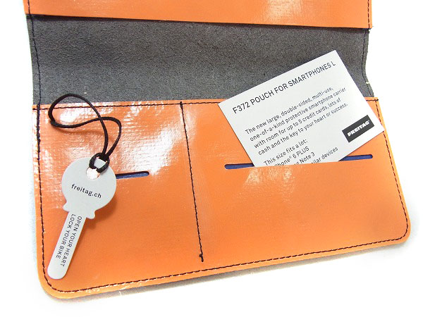 新品 FREITAG F372 POUCH FOR SMARTPHONES Lカラーブルー - 小物