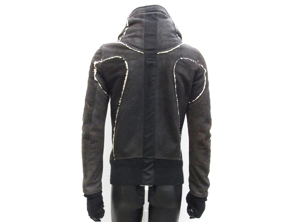 実際に弊社で買取させて頂いたLGB/ルグランブルー 13AW BONO-17 カウレザーボアブルゾン/1の画像 1枚目