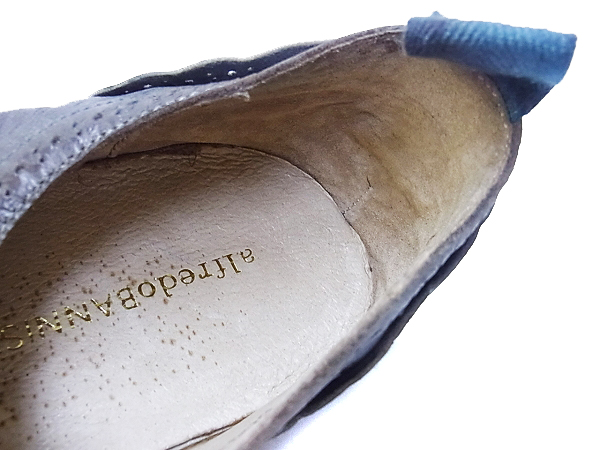 実際に弊社で買取させて頂いたアルフレッドバニスター ジップ付き レザーシューズ 茶/41の画像 5枚目