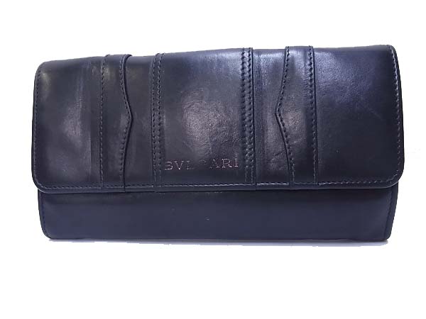 実際に弊社で買取させて頂いたBVLGARI/ブルガリ[5.8万↑]B-ZERO1 カーフレザー長財布 33772 の画像 1枚目