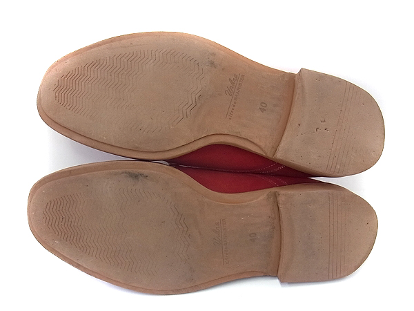 実際に弊社で買取させて頂いたunline by alfredoBANNISTER プレーントゥスウェードシューズ 40の画像 4枚目