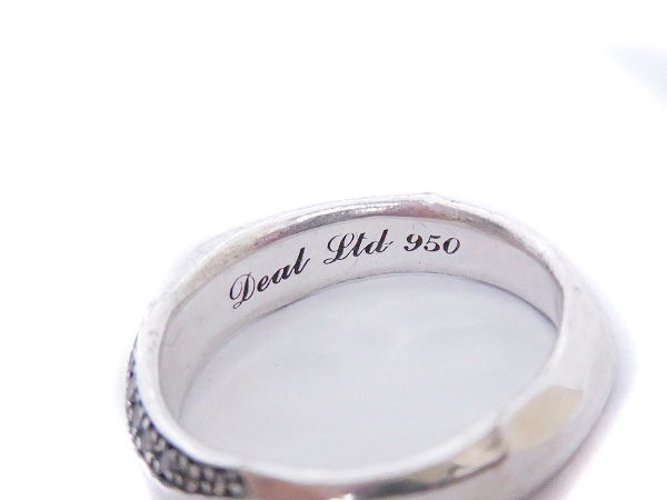 実際に弊社で買取させて頂いたDEAL DESIGN/ディールデザイン JAGGED ROCK RING 指輪/17号の画像 3枚目