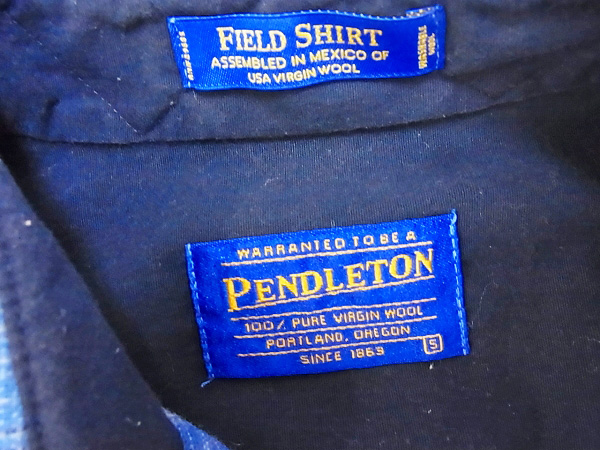 実際に弊社で買取させて頂いたPENDLETON/ペンドルトン チェック/ネルシャツ S/M 2点セットの画像 2枚目