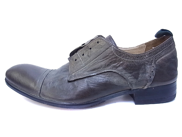 実際に弊社で買取させて頂いたアルフレッドバニスター ジップ付き レザーシューズ 茶/41の画像 1枚目